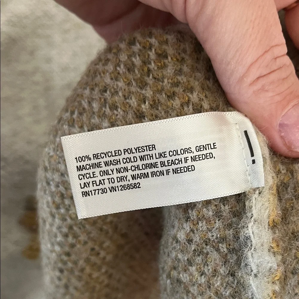 Woolrich Floral V-Neck Button Cardigan - Cream & Mustard - Picture 4 of 4